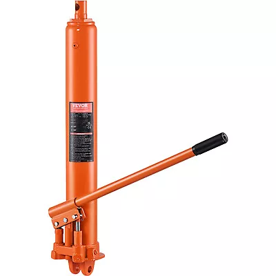 VEVOR Hydraulic Long Ram Jack 8 Ton Clevis Base Engine Hoist Cylinder Dual Pump • $55.99