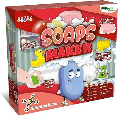 Science4you - Soap Making Kit For Kids - Make Your Own Using Different Moulds - • £22.80