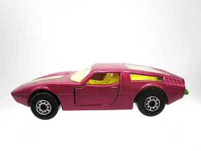 Vtg 1972 Matchbox Lesney Superfast #32 Maserati Bora Purple Diecast Metal Car • $9.99