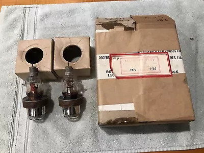 MATCHED PAIR 4C29 UHF Power Triode TUBE Pulse Radar 110E/695 ROGERS RESEARCH BOX • $99.99