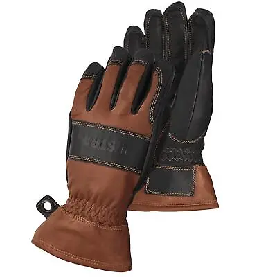 Hestra Gloves Falt Guide Alpine Pro Leather Ski Gloves In Brown • £101