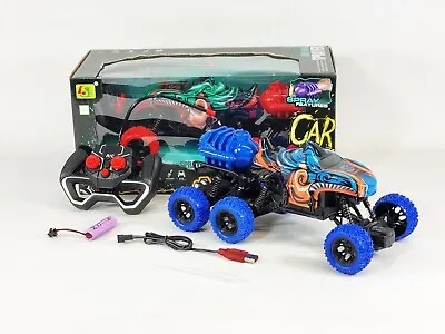 £19.99 • Buy RC 4WD Monster Buggy Truck Radio Control 6x6 SMOKING Micro Car Battery Power Toy