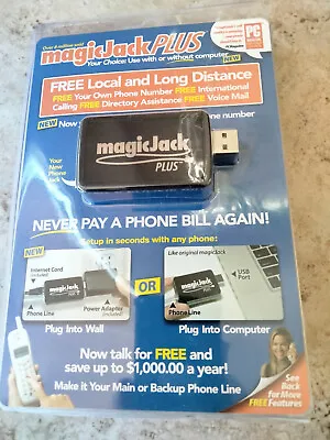 MagicJack Plus . Free Local And Long Distance Calling • $74.95