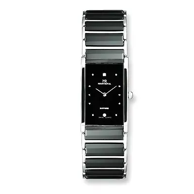 Men MountRoyal Ceramic Cubic Zirconia Wrist Watch • $175.19