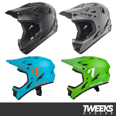 7iDP M1 Full Face Mountain Bike Helmet - MTB / Downhill / Enduro (S M L & XL) • £66.34