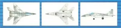 Trumpeter Mig29K Fulcrum Aircraft Set For Russian Carriers (18/Bx) - Plastic • $8.81