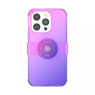 $59.95 • Buy PopSockets PopCase IPhone 14 Pro Phone Case Stand Grip Mount Holder - Berry Blur