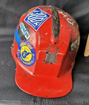 Vintage MSA Comfo - Cap Tiger Striped Low Vein Coal Miners Helmet  • $300