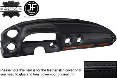 $469.99 • Buy Black Stitch Leather Dash Dashboard Leather Cover Fits Mercedes W123 1978-1985
