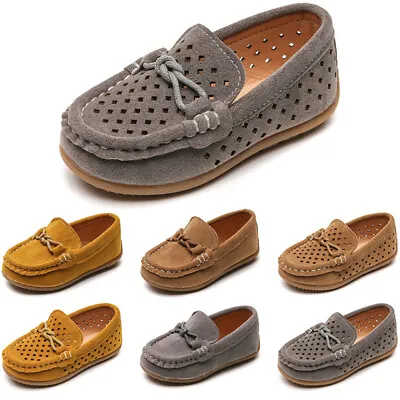 £11.86 • Buy Boy's Fashion Slippers Wedding Flat Moccasins Classic Round Toe Loafers