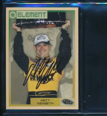 2010 Wheels Element #17 Matt Kenseth NASCAR Signed Autograph (EI55) SWSW6 • $10