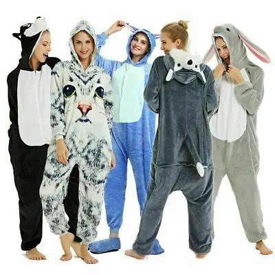 £25.18 • Buy Unisex Kigurumi Adult Anime Pajamas Onesie888 Cosplay Animal Pyjama Fancy Dress 