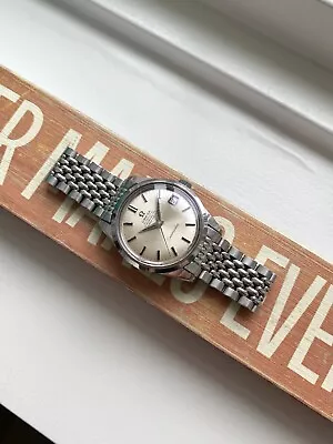 Vintage Omega Seamaster Chronometer 60s Automatic Silver Dial 35mm Watch. • $2299.99