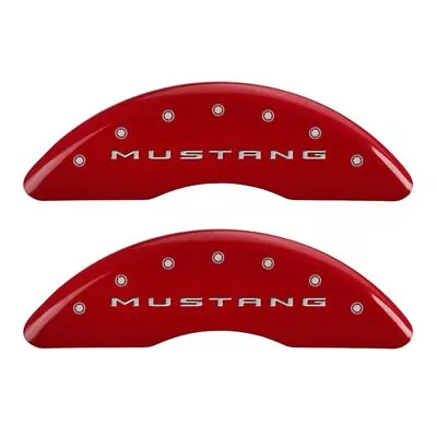 MGP 4 Caliper Covers Engraved Front 2015/Mustang Engraved Rear 2015/Bar & • $299