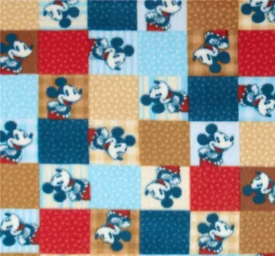 Mickey Mouse Patch Fleece Fabric • $9.09