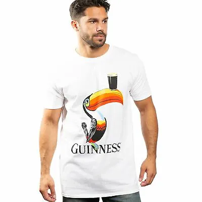 £12.99 • Buy Official Guinness Mens Toucan T-shirt White S - XXL