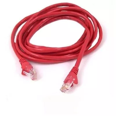 Belkin A3X189-10-Red-S Crossover Cable RJ-45 M 10 Ft Cat 6 • $22.40