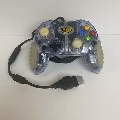 MadCatz Original Microsoft Xbox Wired Controller Item#4526 Clear Tested • $18.99