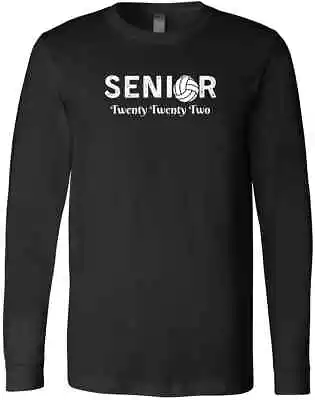 Volleyball Senior Volleyball Team Twenty Twenty Two Graduate New Gift T-Shirt • $28.99