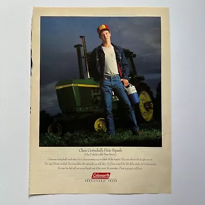 Vintage Coleman Water Jug Magazine Print Ads 1993 Full Page Color Advertisement • $9.99
