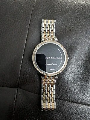 Michael Kors Gen 5E Darci 43mm Case With Link Bracelet Smart Watch - Rose... • $70