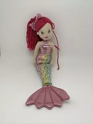 Ganz Shimmer Cove Mermaid Luna Plush Doll 17In Metallic Rainbow Tail…P3 • $3.60