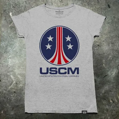 Aliens USCM Colonial Marines Womens T Shirt LV426 Nostromo Sulaco Xenomorph • $48.17