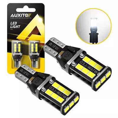 Auxito Led Reverse Back Up Light 921 Bulb 912 W16w T15 906 916 Super White 6000k • $7.59