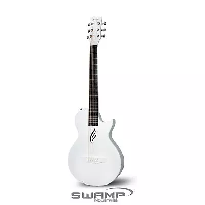 $579.99 • Buy Enya Nova Go 35  Acoustic Smart Guitar - Carbon Fibre - AI Version - White