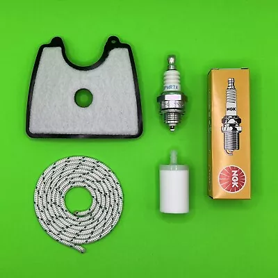 £19.99 • Buy Quality Husqvarna 125bv Leaf Blower Vacuum Service Kit Air Filter Spark Plug