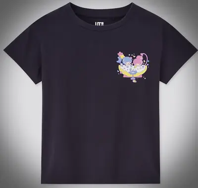 Uniqlo Sanrio Girls T Shirt Melody Little Twin Sisters Graphic Shirt Top Sz 3-4  • $20.76