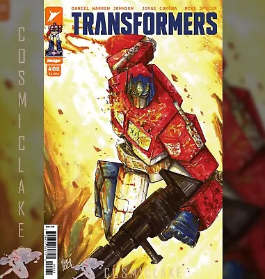 Transformers #8 Alessandro Micelli Optimus Prime Variant Le 750 Preorder 5/8 ☪ • £32.13