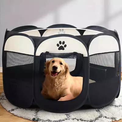 I.Pet Dog Playpen Tent Pet Crate Fence 3XL Enclosure • $49.15