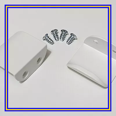 154387 X 2 (146114) IKEA Visthus Handle For Wardrobe/ Cupboard/ Cabinet - WHITE • £10