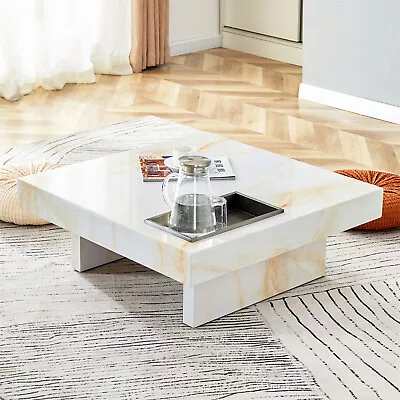 Modern Coffee Table Center Cocktail Table Side Table Living Room Furniture US • $249.99