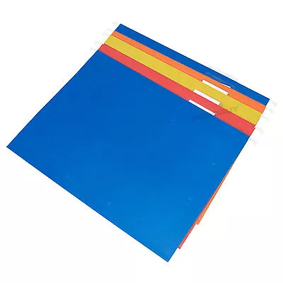 £34.99 • Buy 50 X Colour A4 Hanging Suspension Files Tabs Inserts Filing Cabinet Folders Set