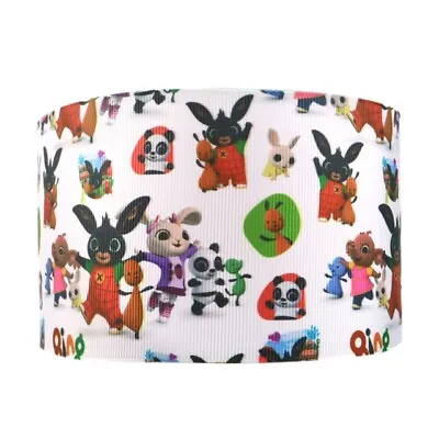 1 Metre Bing Bunny Hop Ribbon Size 1 Inch Bows Headbands Card Making Cake Crafts • £0.99