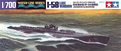 Tamiya 31435 Japanese Submarine I-58 1/700 Scale Plastic Model Kit • $19.65