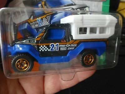 Metal Die Cast Matchbox Travel Trecker 4x4 Camper Van 96/125 • £2.99