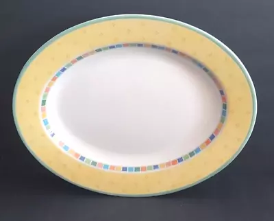 Villeroy & Boch Twist Alea Limone 14 X11  Oval Serving Platter • $35