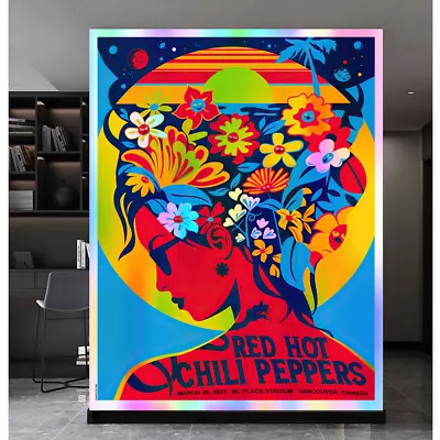 Red Hot Chili Peppers Vancouver March 29 2023 Poster • $16.99