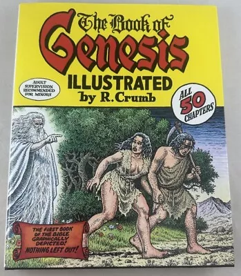 Excellent Clean HBDJ The Book Of Genesis Illustrated R Crumb Comic Cartoon Bible • $14.95