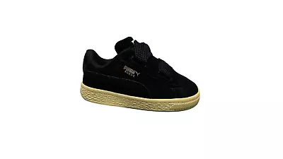 £12.99 • Buy Puma Suede Heart Athluxe 366846-01 Infant Trainers Size 3 - 9 Child FREE RETURNS