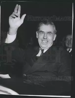 1945 Press Photo Former Vice Pres. Henry Wallace At Senate Commerce Hearing • $19.99