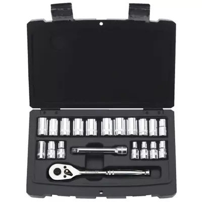 1/4 In. Drive Sae & Metric Rachet And Socket Set (20-piece) • $33.44