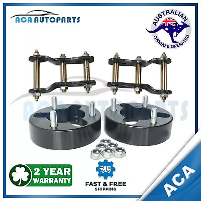 2  Rear Extended Shackle + 25MM Front Strut Spacer For Navara D40 05-15 Lift Kit • $153.45