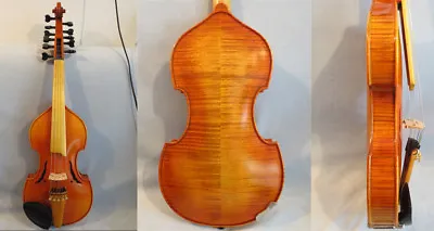 Baroque Style SONG Brand Master 5×6 String 14  Viola D'Amoregreat Sound #12916 • $413.10
