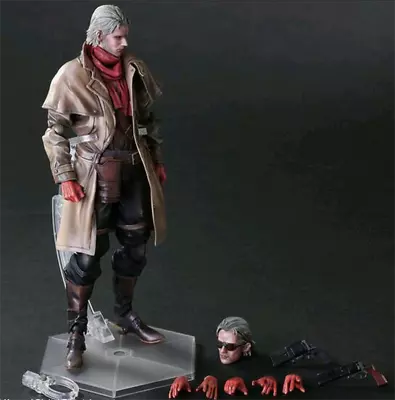 Metal Gear Solid 5 Revolver Ocelot Action Figure Model Play Arts Kai Toys New  • $97.99