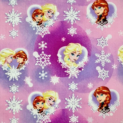 £10.75 • Buy Disney Frozen Fabric Sisters Winter Magic Love By Springs 1 YARD 100% Cotton