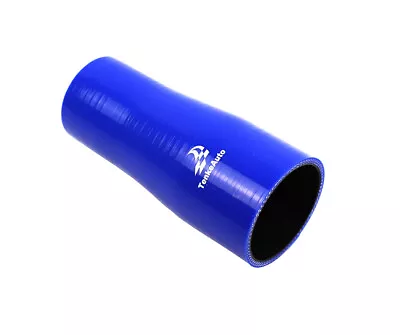 4-Ply 2  To 2.75  ID Reducer Silicone Hose Coupler Intake/Pipe 6  Length BLUE • $11.99